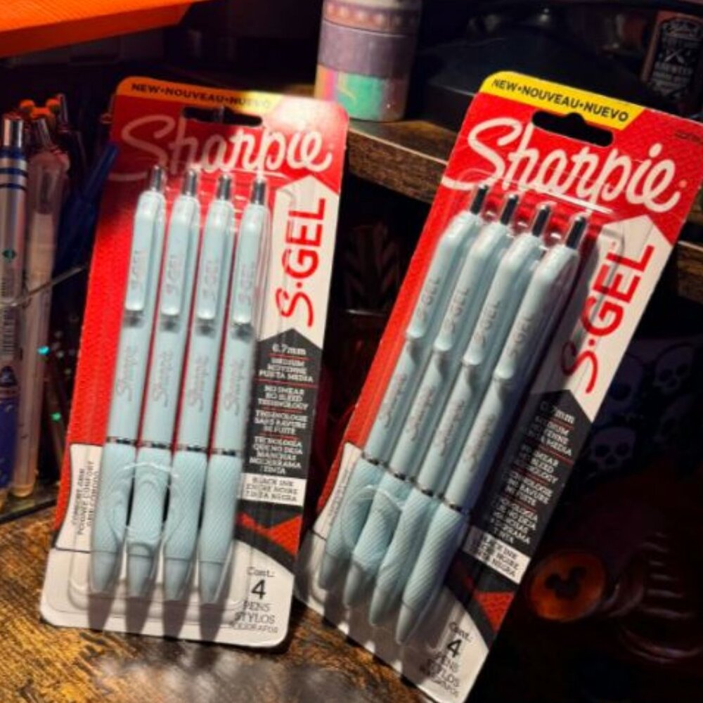 Sharpie S-Gel Pens 0.7mm 4CT - 2 available - NEW